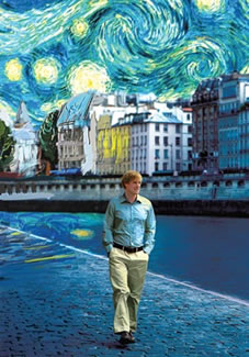 Owen Wilson along Seine