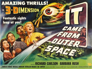 it came from outer space poster