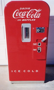 vendo 39 coke machine