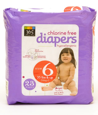 diaper package