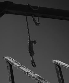 gallows and noose