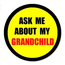 ask me about my grandchile sticker