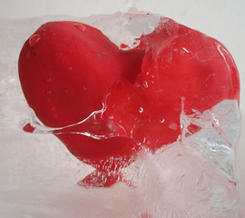 heart on ice
