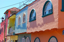 colorful houses