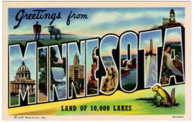 Minnesota postcard