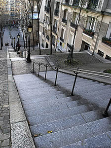 Monmartre steps
